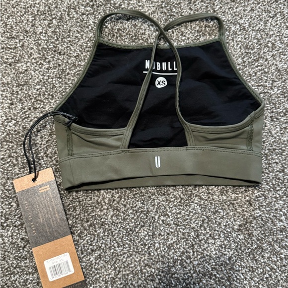 NOBULL Women's Green Sports Bra - Picture 2 of 2